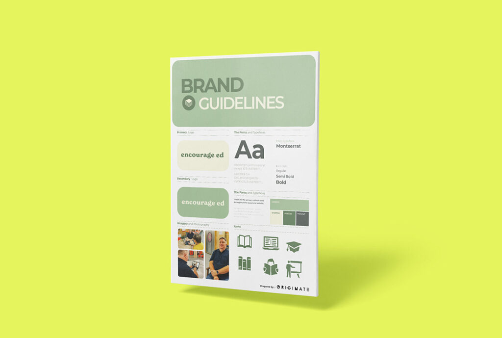 Encourage Ed - Brand & Landing Page