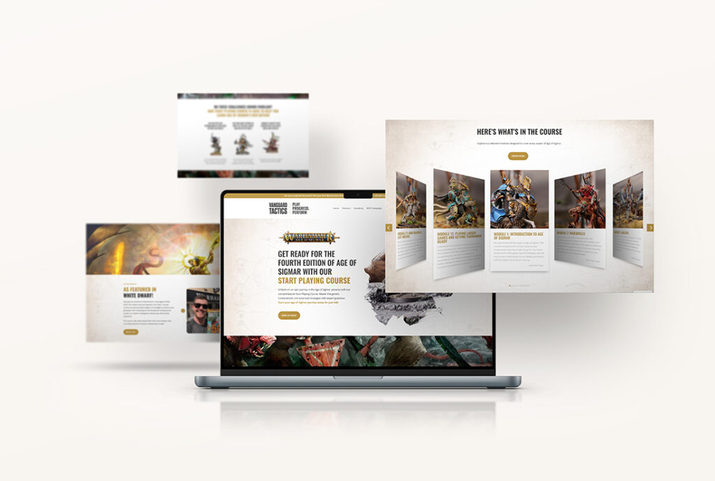 New design style for different gaming genres