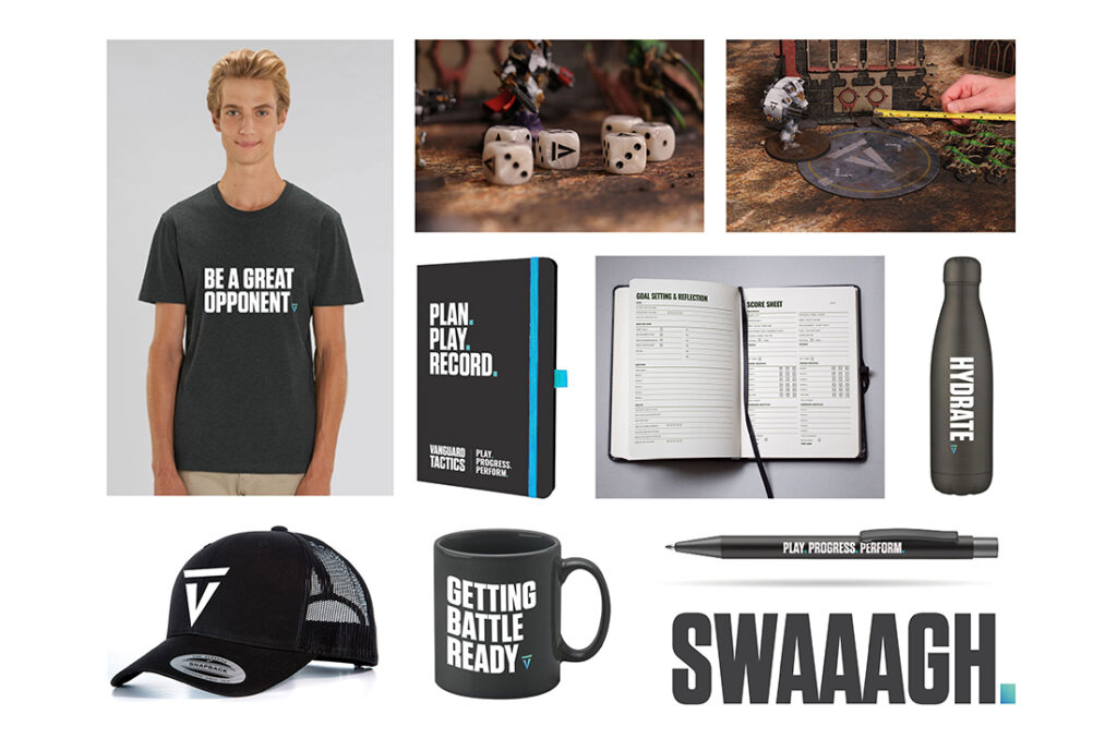 Product launch merchandise