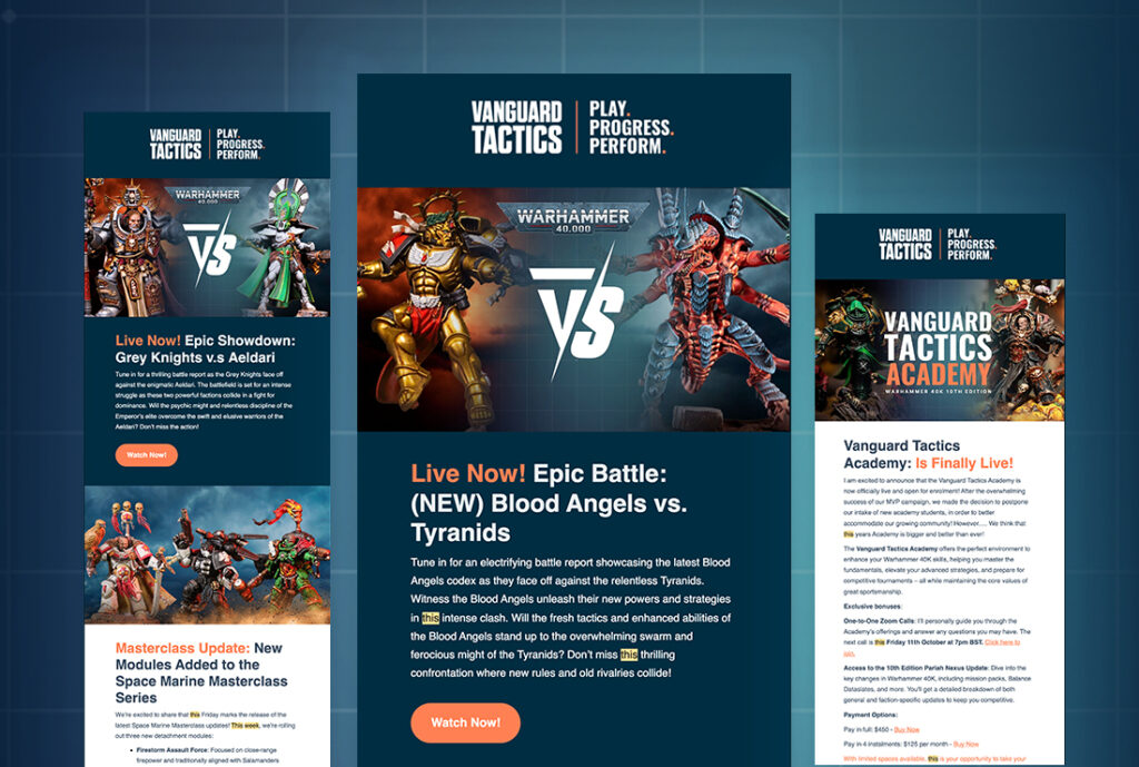 A newsletter sent out every single week