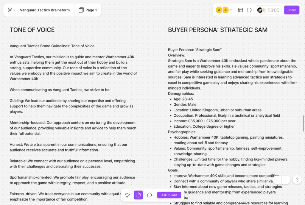 Exploring customer personas and pain points