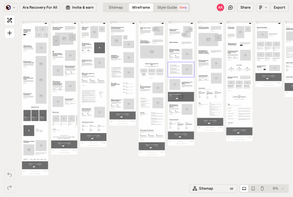 Meticulously simplified user journey